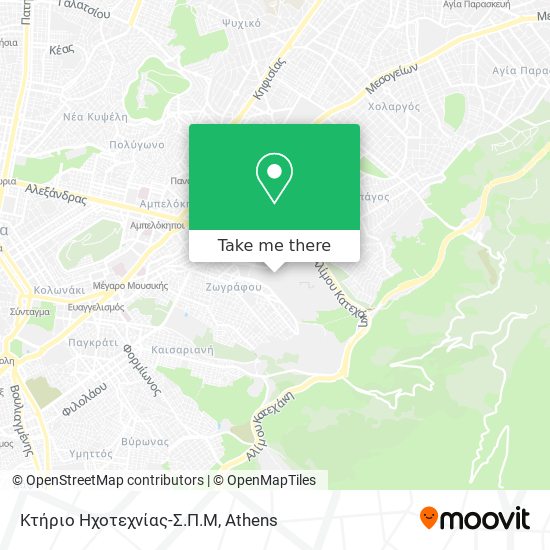 Κτήριο Ηχοτεχνίας-Σ.Π.Μ map