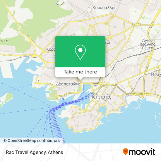 Rac Travel Agency map