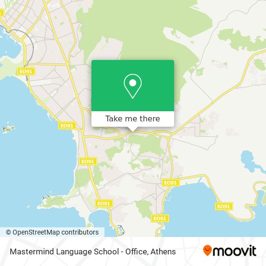 Mastermind Language School - Office map