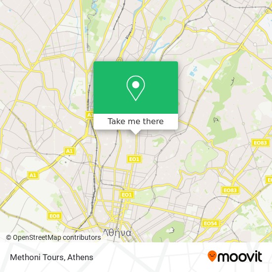 Methoni Tours map