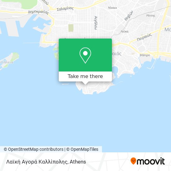 Λαϊκή Αγορά Καλλίπολης map