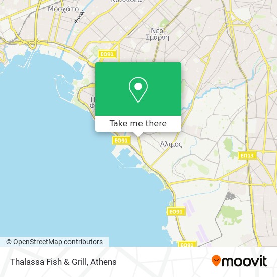 Thalassa Fish & Grill map