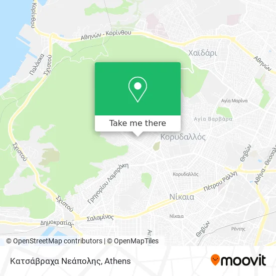 Κατσάβραχα Νεάπολης map