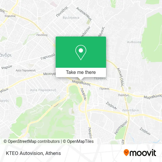 KTEO Autovision map