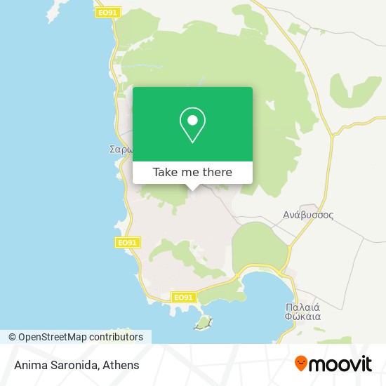 Anima Saronida map