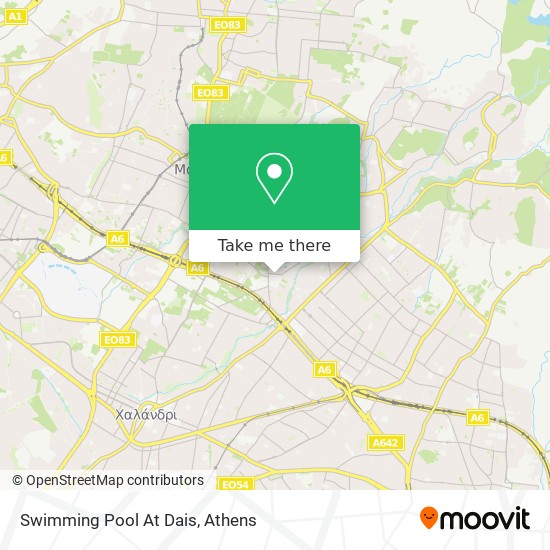Swimming Pool At Dais map