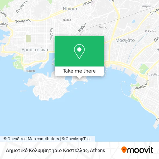 Δημοτικό Κολυμβητήριο Καστέλλας map