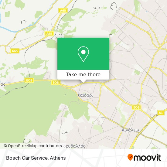 Bosch Car Service map