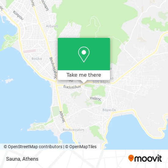 Sauna map