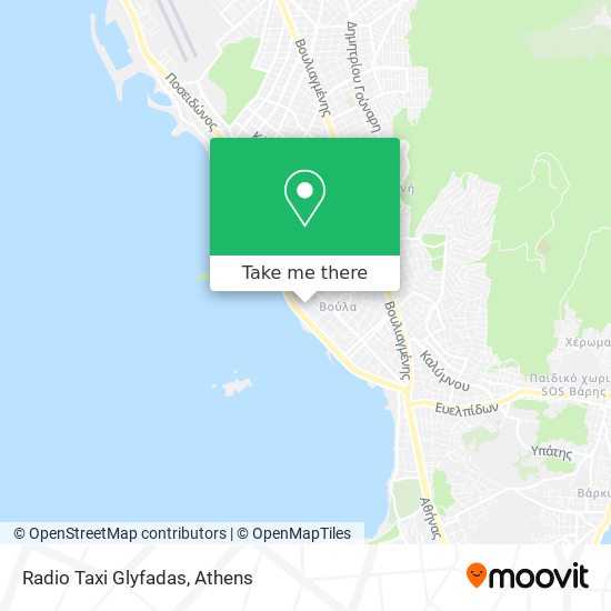 Radio Taxi Glyfadas map