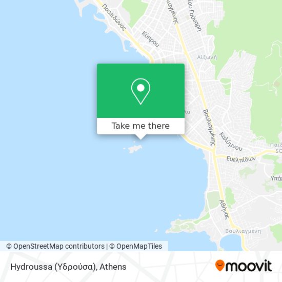 Hydroussa (Υδρούσα) map