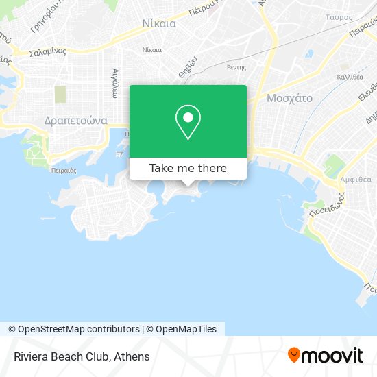 Riviera Beach Club map