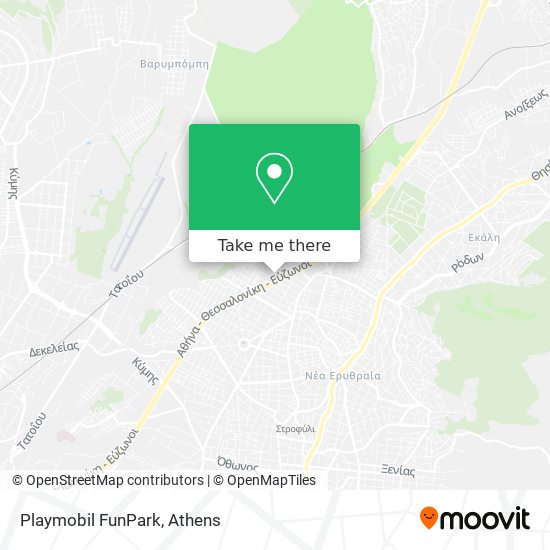 Playmobil FunPark map