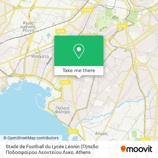 Stade de Football du Lycée Léonin map