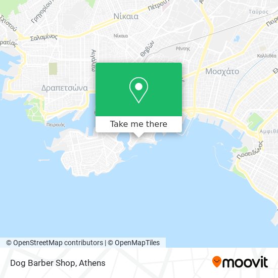 Dog Barber Shop map