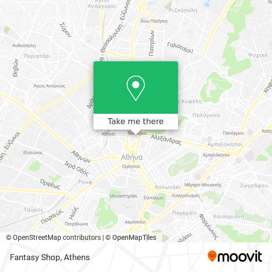 Fantasy Shop map