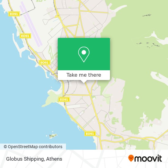 Globus Shipping map