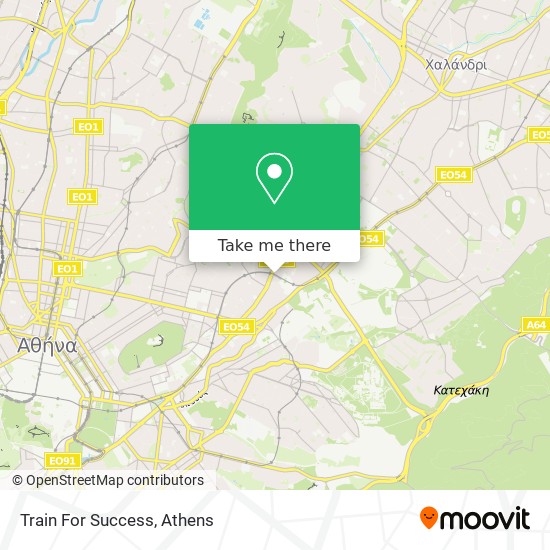 Train For Success map