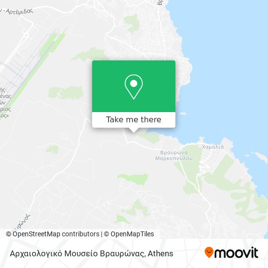 Αρχαιολογικό Μουσείο Βραυρώνας map