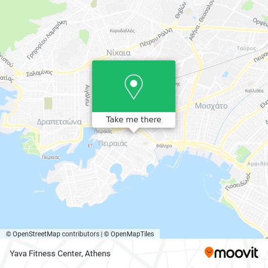 Yava Fitness Center map