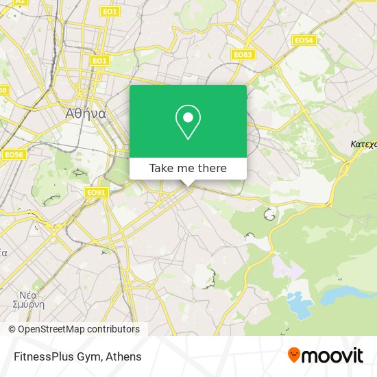 FitnessPlus Gym map