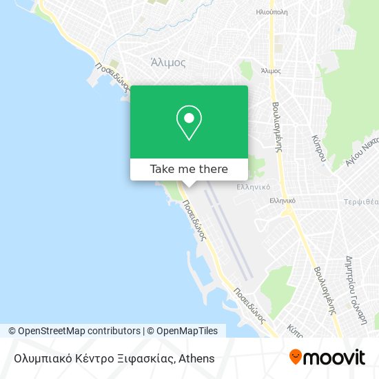 Ολυμπιακό Κέντρο Ξιφασκίας map