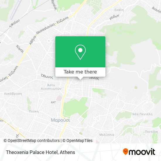 Theoxenia Palace Hotel map