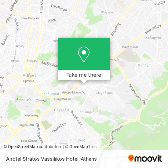 Airotel Stratos Vassilikos Hotel map