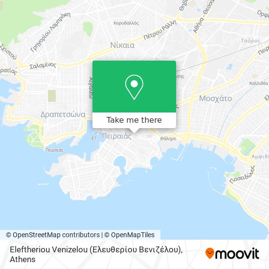 Eleftheriou Venizelou (Ελευθερίου Βενιζέλου) map