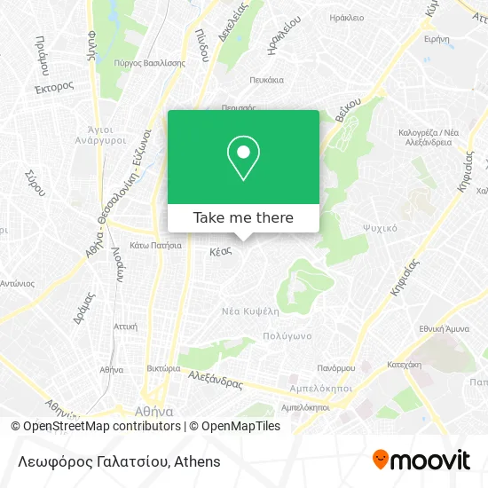 Λεωφόρος Γαλατσίου map