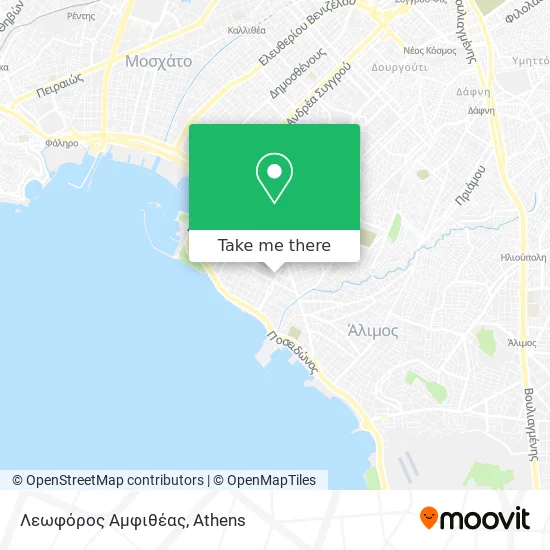 Λεωφόρος Αμφιθέας map