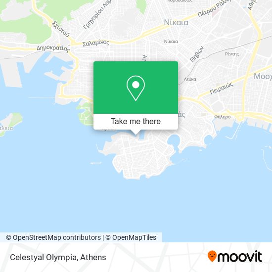 Celestyal Olympia map