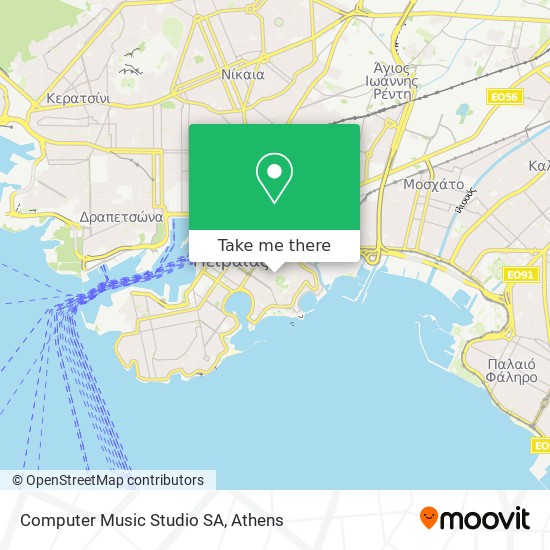 Computer Music Studio SA map