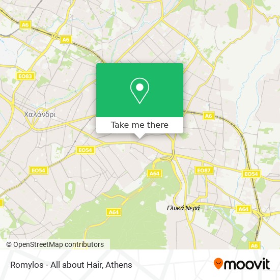Romylos - All about Hair map