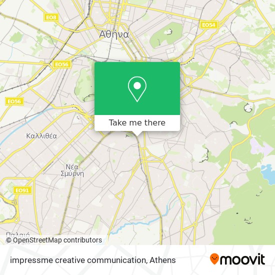 impressme creative communication map