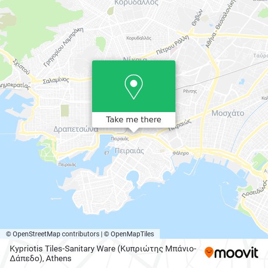 Kypriotis Tiles-Sanitary Ware (Κυπριώτης Μπάνιο-Δάπεδο) map