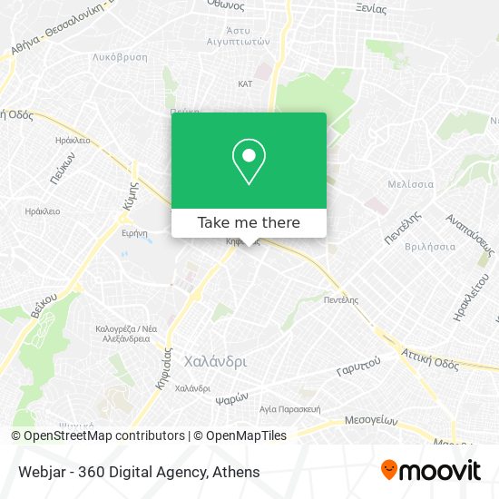 Webjar - 360 Digital Agency map