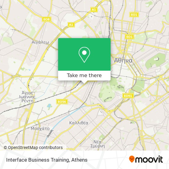 Interface Business Training map