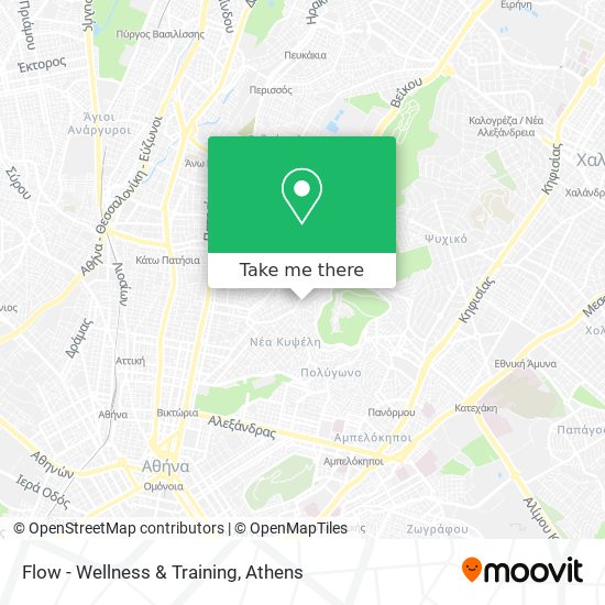 Flow - Wellness & Training map