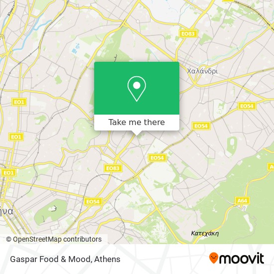 Gaspar Food & Mood map