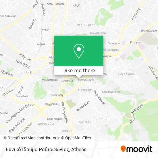 Εθνικό Ίδρυμα Ραδιοφωνίας map