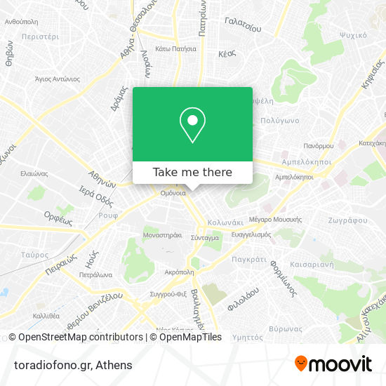 toradiofono.gr map