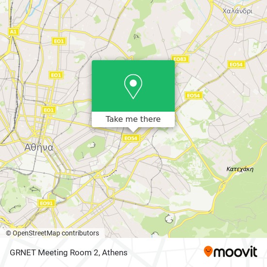 GRNET Meeting Room 2 map
