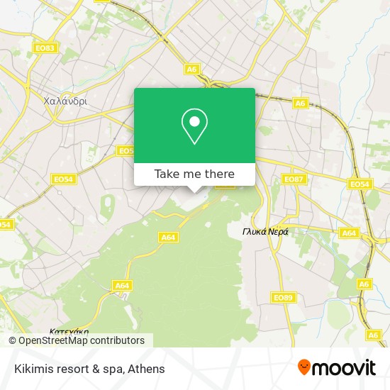 Kikimis resort & spa map