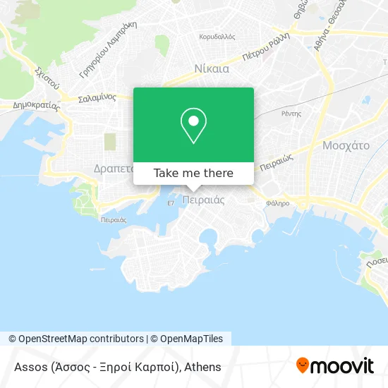 Assos (Άσσος - Ξηροί Καρποί) map
