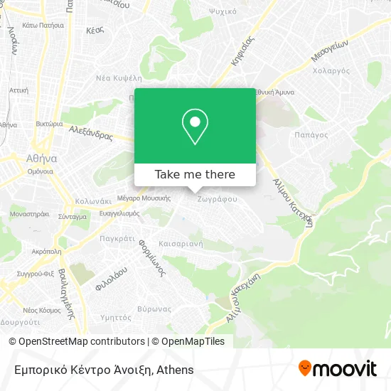 Εμπορικό Κέντρο Άνοιξη map