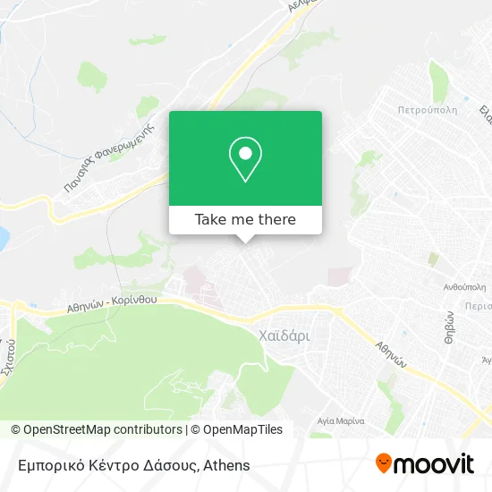 Εμπορικό Κέντρο Δάσους map