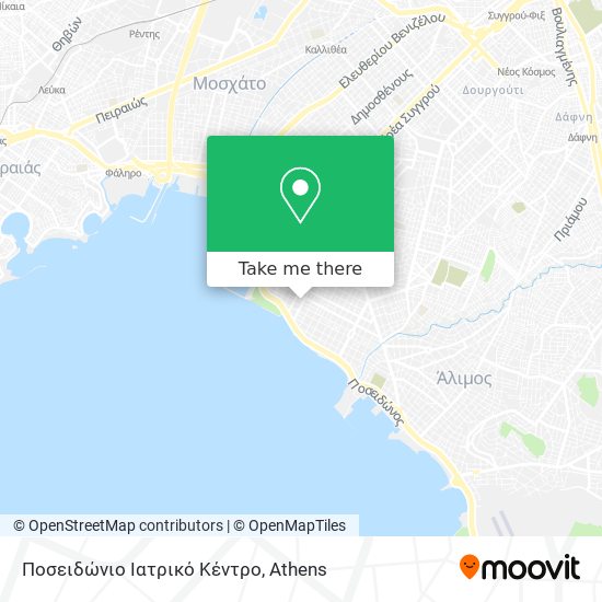 Ποσειδώνιο Ιατρικό Κέντρο map