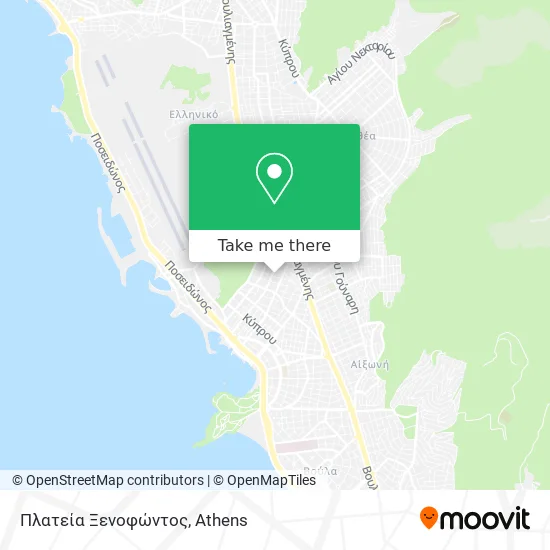 Πλατεία Ξενοφώντος map