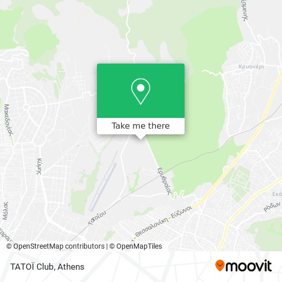 ΤΑΤΟΪ Club map